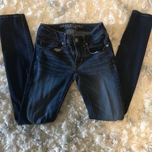 American Eagle Skinny Jeans, dark wash